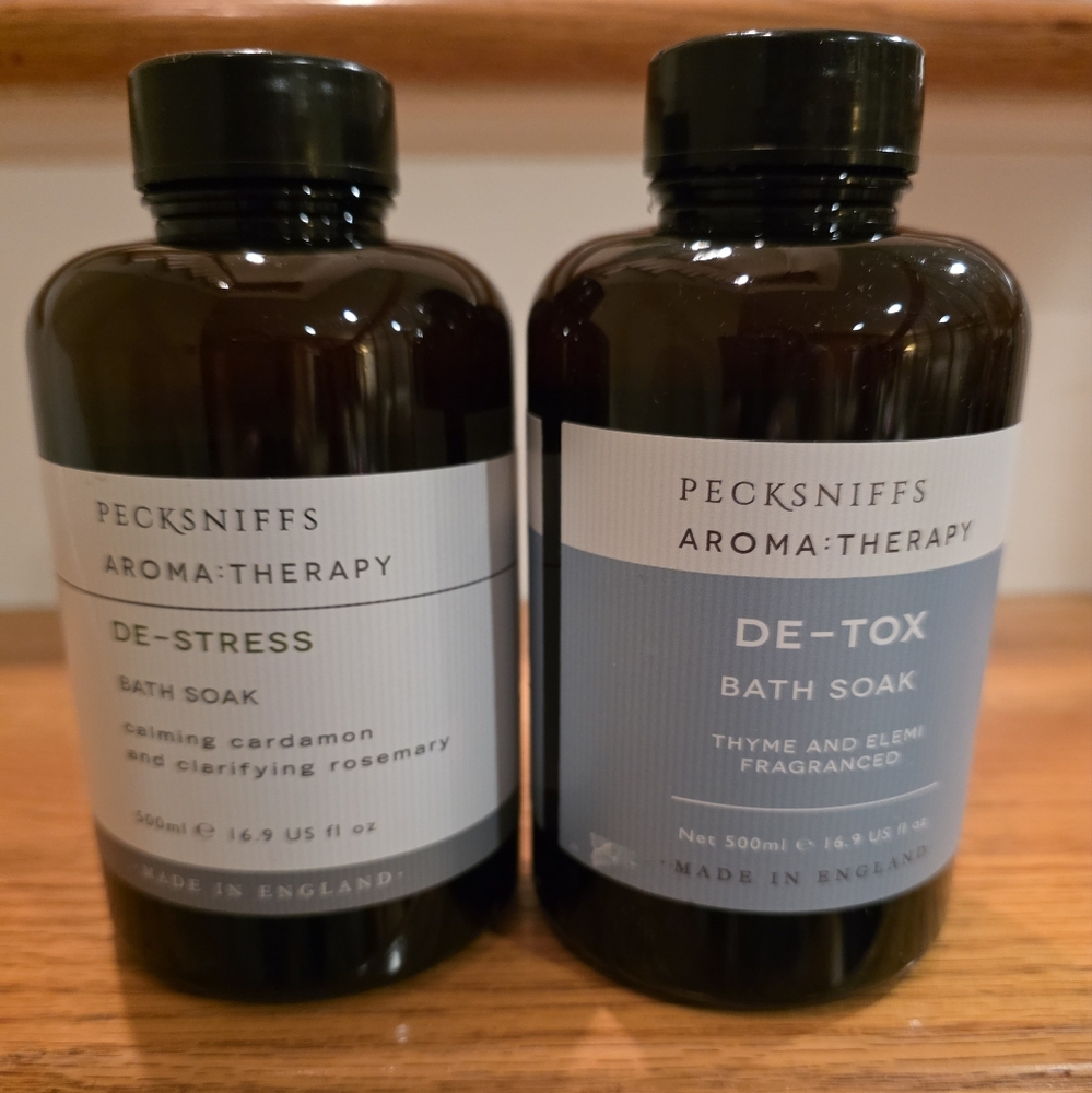 Aroma Therapy Bath Soak Set - Black